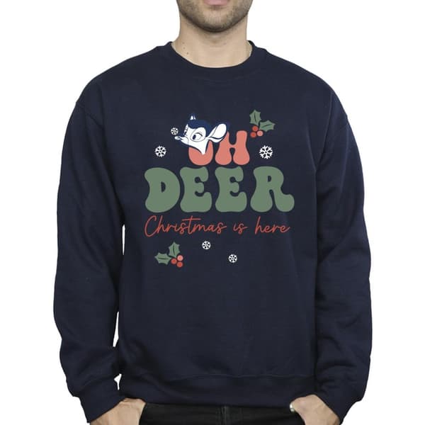 Disney Mens Bambi Oh Deer Sweatshirt