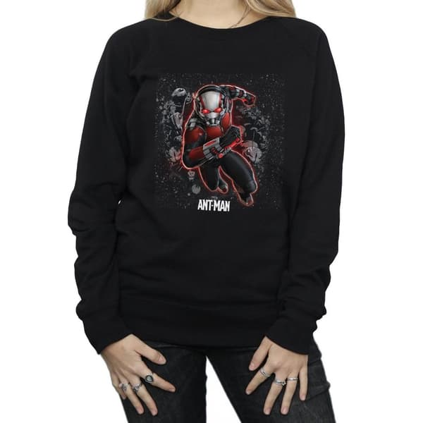 Marvel Womens/Ladies Ant-Man Ants Running Sweatshirt