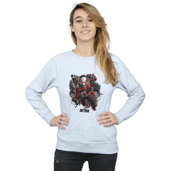 Marvel Womens/Ladies Ant-Man Ants Running Sweatshirt
