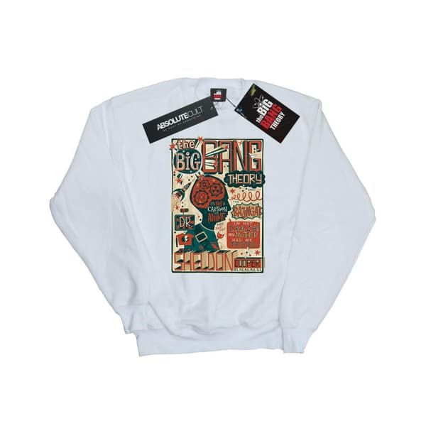 Big Bang Theory Mens Infographic Poster Sweatshirt