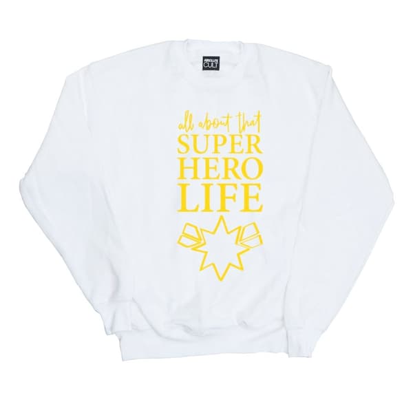 Marvel Womens/Ladies Avengers Endgame Superhero Life Sketch Sweatshirt