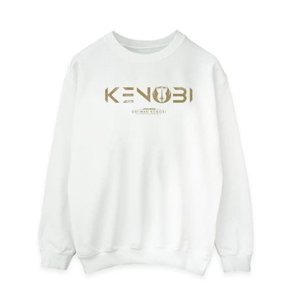 Star Wars Mens Obi-Wan Kenobi Logo Sweatshirt
