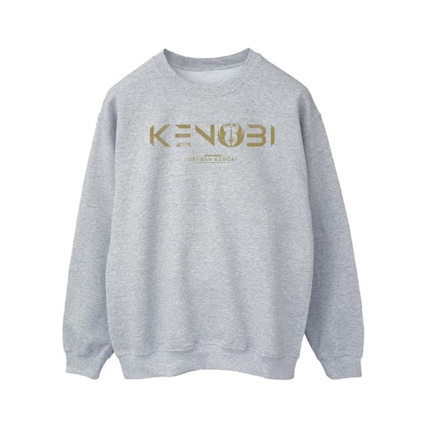 Star Wars Mens Obi-Wan Kenobi Logo Sweatshirt