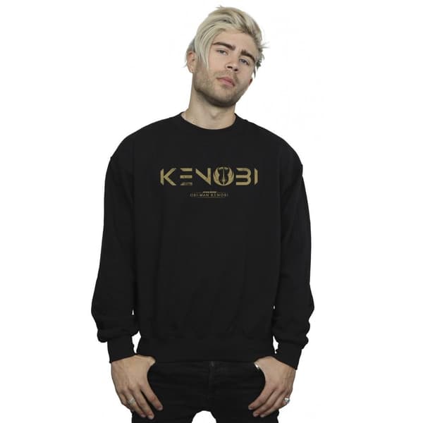 Star Wars Mens Obi-Wan Kenobi Logo Sweatshirt