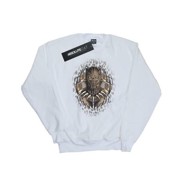 Marvel Womens/Ladies Black Panther Gold Killmonger Sweatshirt
