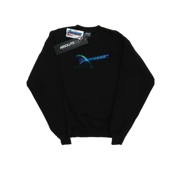 Marvel Dam/kvinnor Avengers Endgame Part Of The Journey Is The End Sweatshirt