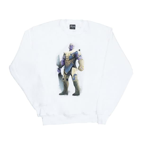 Marvel Womens/Ladies Avengers Endgame Painted Thanos Sweatshirt