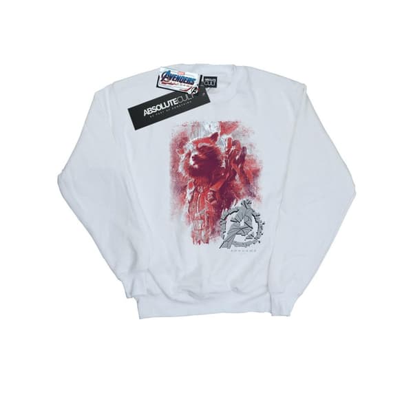 Marvel Mens Avengers Endgame Rocket Brushed Sweatshirt