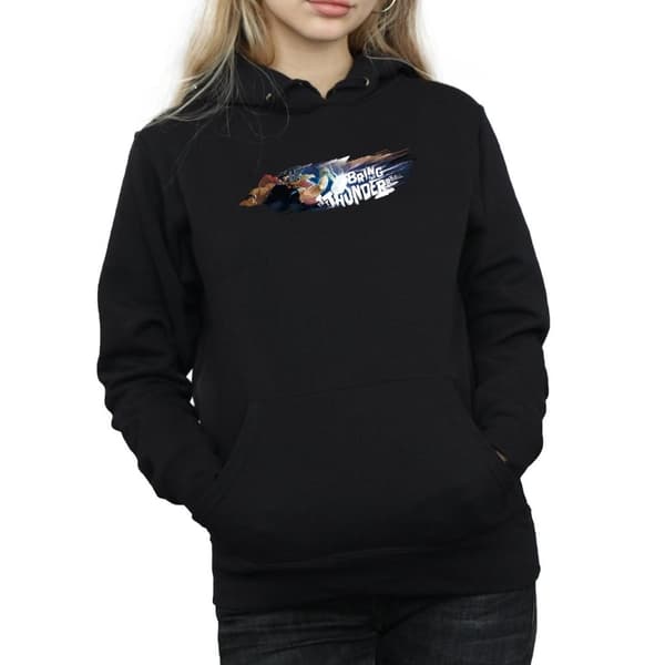 Marvel Kvinnor/Ladies Thor Bring The Thunder Hoodie