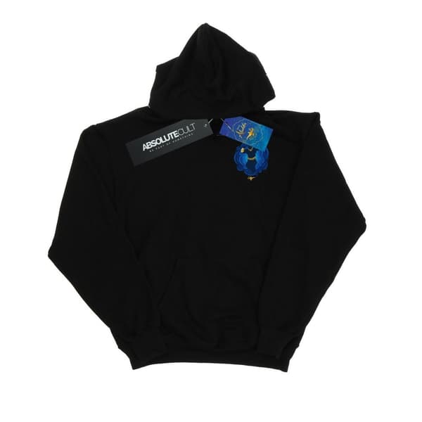 Disney Mens Aladdin Movie Genie Breast Print Hoodie