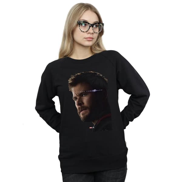 Marvel Dam/Tjej Avengers Endgame Avenge The Fallen Thor Sweatshirt