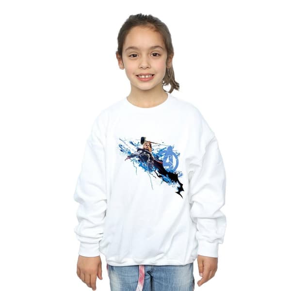 Marvel Girls Avengers Thor Splash Sweatshirt