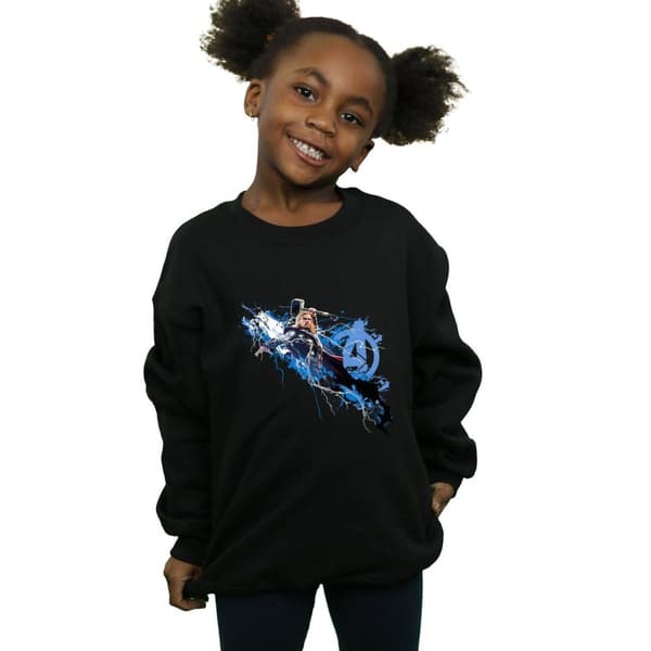 Marvel Girls Avengers Thor Splash Sweatshirt