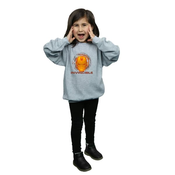 Marvel Girls Iron Man Invincible Sweatshirt