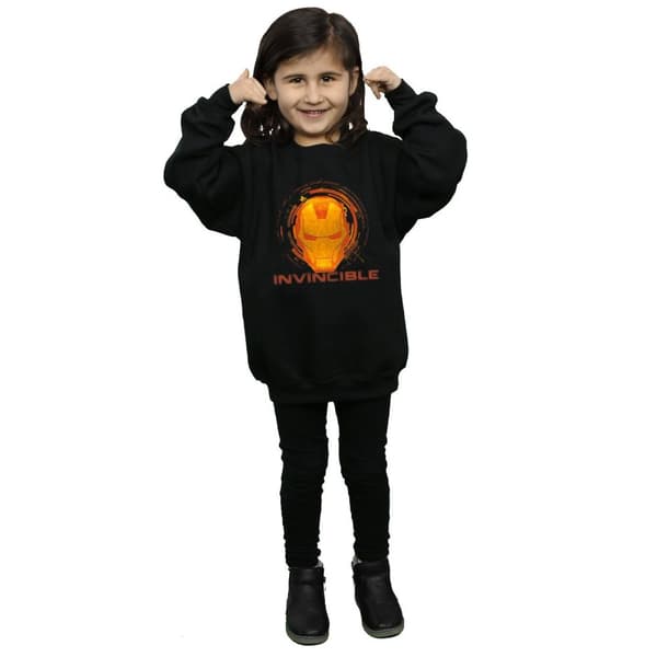 Marvel Girls Iron Man Invincible Sweatshirt