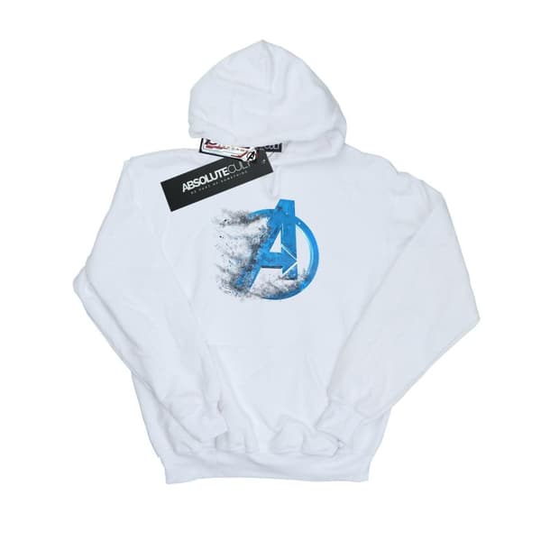 Marvel Mens Avengers Endgame Dusted Logo Hoodie