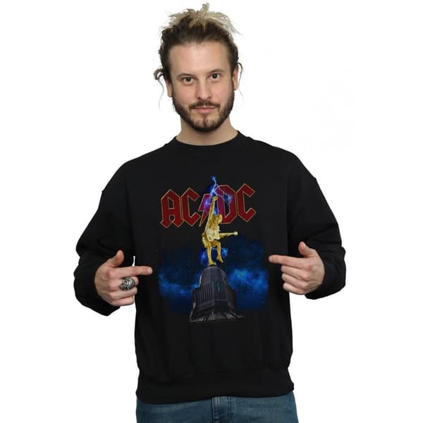 AC/DC Mens Stiff Upper Lip Lightning Sweatshirt