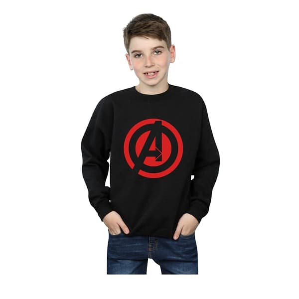 Marvel Pojkar Avengers Assemble Solid A Logo Sweatshirt