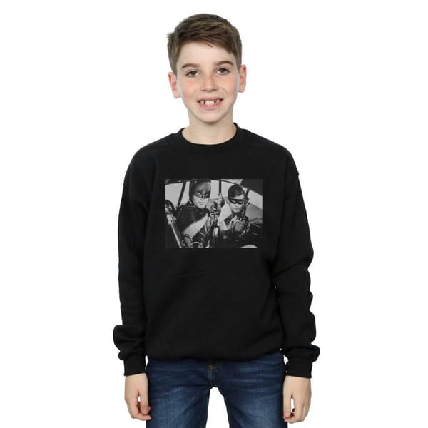 DC Comics Boys Batman TV Series Ready For Action Sweatshirt