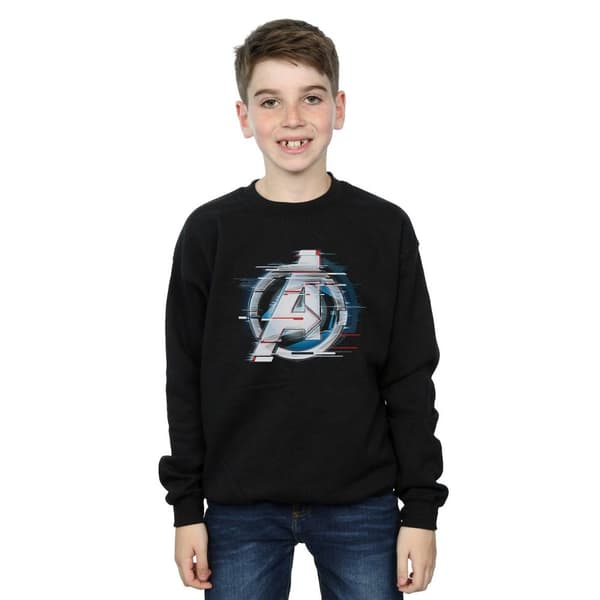 Marvel Pojkar Avengers Endgame Team Tech Logo Sweatshirt