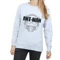 Miniatyrbillede 3 af 5: Marvel Womens/Ladies Ant-Man Helmet Fade Sweatshirt