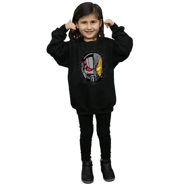 Marvel Girls Ant-Man Split Helmet Sweatshirt