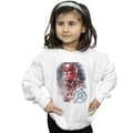 Miniatyrbild 2 av 3: Marvel Girls Avengers Endgame Captain America Sweatshirt med borst