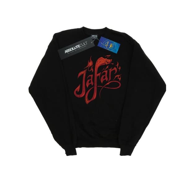 Disney Womens/Ladies Aladdin Movie Jafar Flames Logo Sweatshirt