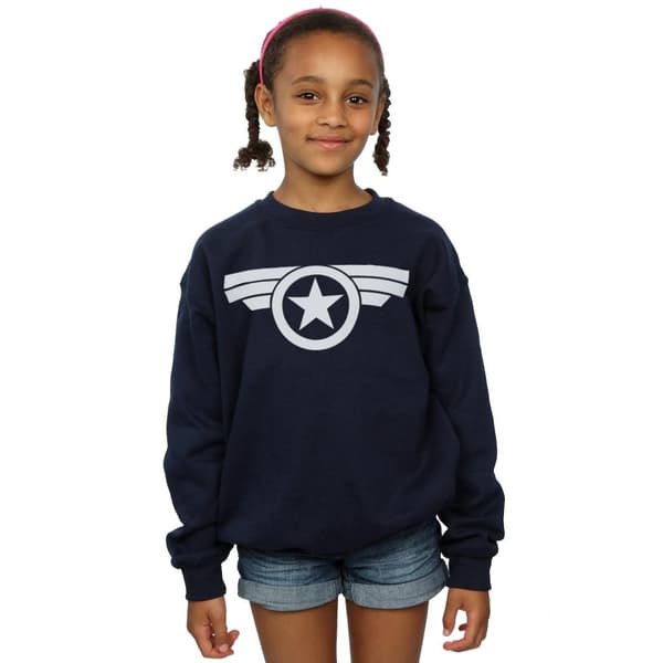 Marvel Girls Captain America Super Soldier Sweatshirt