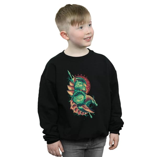 DC Comics Pojkar Aquaman Xebel Crest Sweatshirt