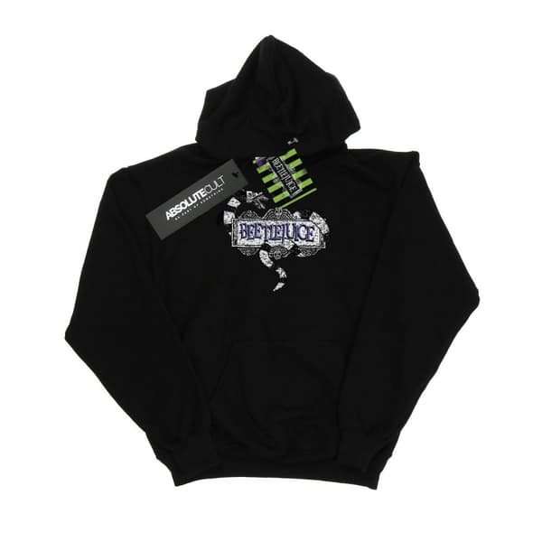 Beetlejuice Womens/Ladies Sandworm Logo Hoodie