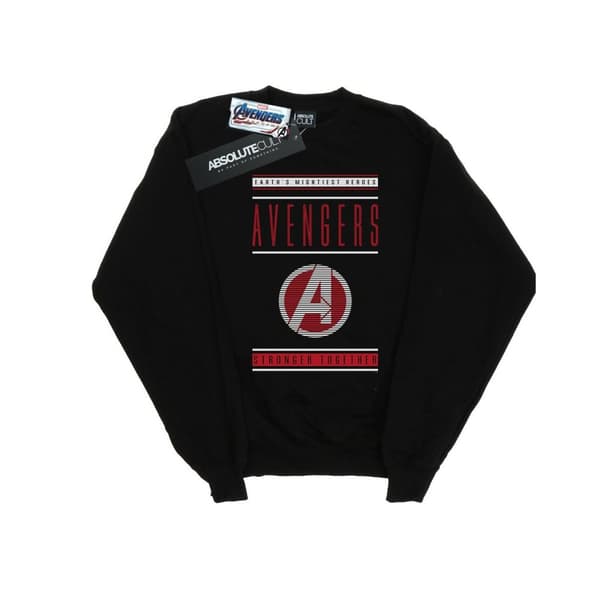 Marvel Womens/Ladies Avengers Endgame Stronger Together Sweatshirt Black XL