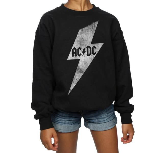 AC/DC Girls Lightning Bolt Sweatshirt