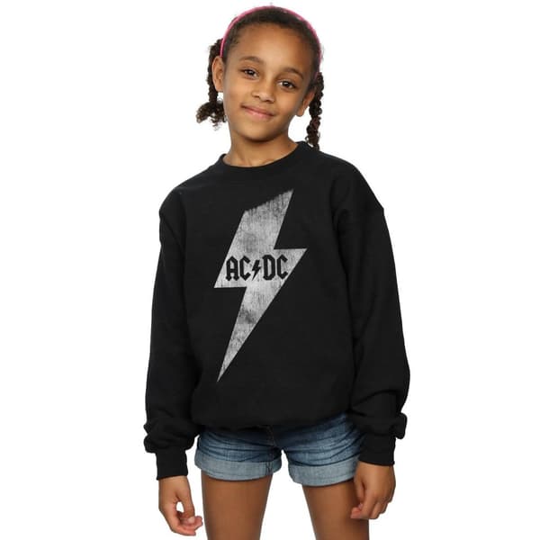 AC/DC Girls Lightning Bolt Sweatshirt