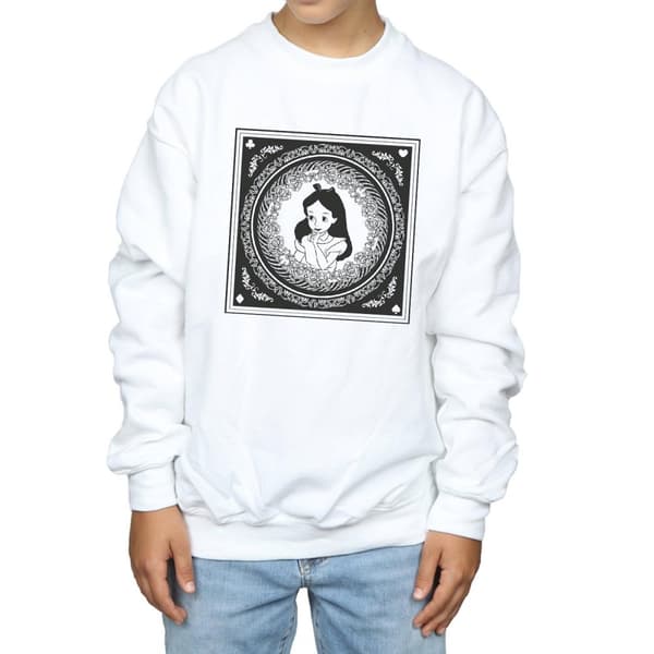 Disney Boys Alice In Wonderland Box Sweatshirt