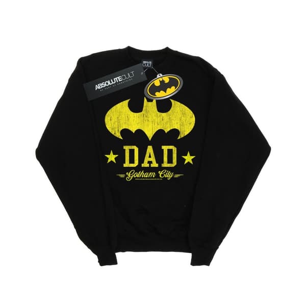 DC Comics Mens Batman I Am Bat Dad Sweatshirt