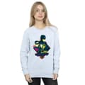 Miniatyrbillede 2 af 5: DC Comics Womens/Ladies Batman TV Series Character Pop Art Sweatshirt