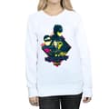 Miniatyrbillede 3 af 5: DC Comics Womens/Ladies Batman TV Series Character Pop Art Sweatshirt