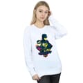 Miniatyrbillede 2 af 5: DC Comics Womens/Ladies Batman TV Series Character Pop Art Sweatshirt