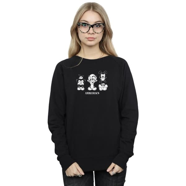 Animaniacs Dam/Tjej Three Evils Sweatshirt