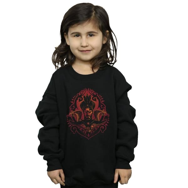 Disney Girls Aladdin Movie Jafar Snakes Sweatshirt