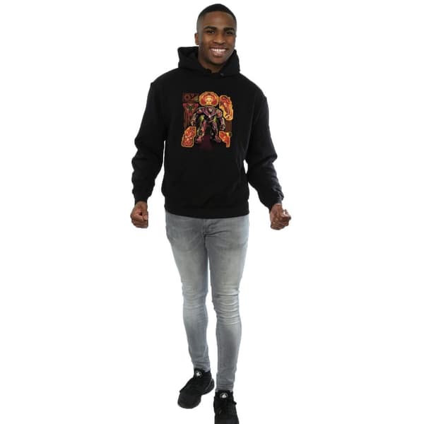 Marvel Mens Avengers Infinity War Hulkbuster Blueprint Hoodie