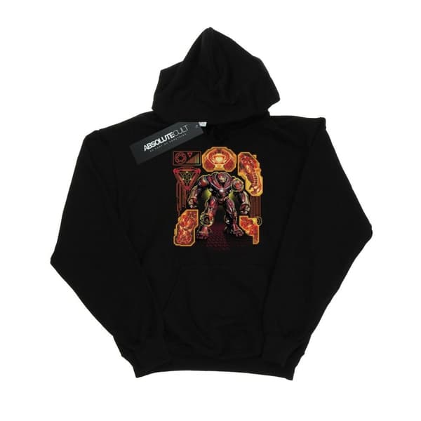 Marvel Mens Avengers Infinity War Hulkbuster Blueprint Hoodie