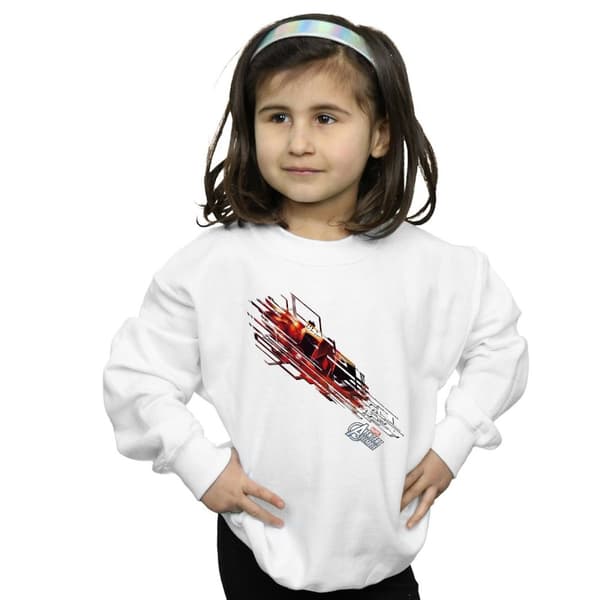 Marvel Girls Avengers Iron Man Shooting Burst Sweatshirt
