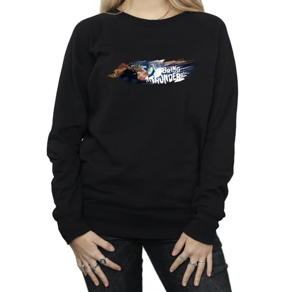Marvel Womens/Ladies Thor Bring The Thunder Sweatshirt