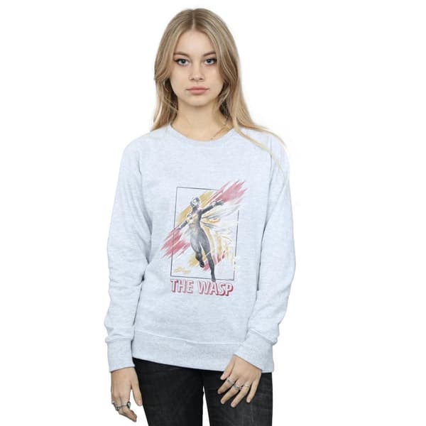 Marvel Womens/Ladies Ant-Man And The Wasp Framed Wasp Sweatshirt