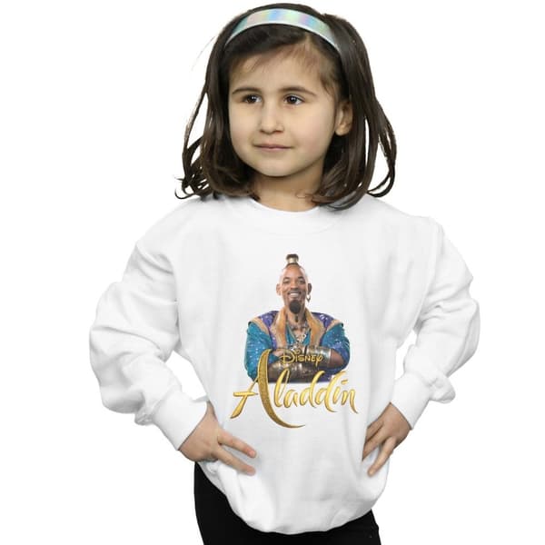 Disney Girls Aladdin Movie Genie Photo Sweatshirt