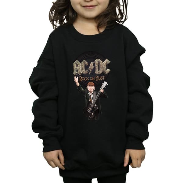 AC/DC Rock Or Bust Angus Young-tröja för tjejer
