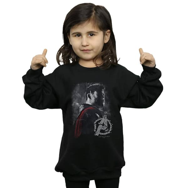 Marvel Girls Avengers Endgame Thor Borstad Sweatshirt