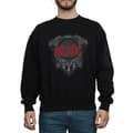 Miniatyrbilde 3 av 5: AC/DC Mens Black Ice With Red Sweatshirt